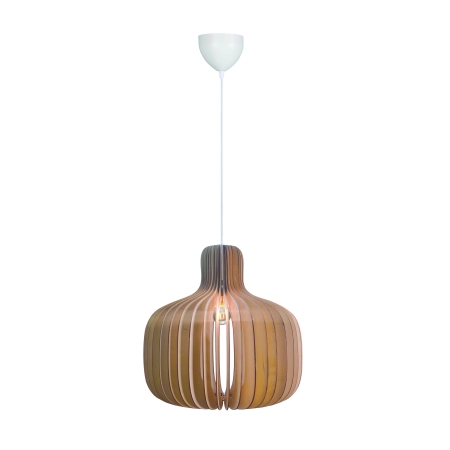 Lampa wisząca drewniana E27 Hazo NO2512053014 - Nordlux